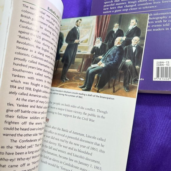 📌Sterling Biographies Frederick Douglass - Martin L. King, Jr.  A Dream of Hope - Picture 8 of 13